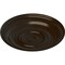 Ekena Millwork Niobe Ceiling Medallion (Fits Canopies up to 8 5/8"), Hand-Painted Bronze, 18"OD x 1 1/2"P CM18NIBZS - alternate 3
